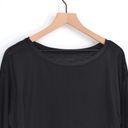 Lululemon  Lean In Long Sleeve Top Running Sheer Mesh Stripe Black Women's S Photo 2