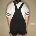 American Eagle  Black Overalls Shorts Photo 3