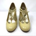 Juicy Couture patent leather stacked heels, size 9, made in Italy Photo 2