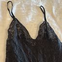 Victoria's Secret 🖤 VTG Victoria’s Secret Black Lace Slip in L EUC Photo 1