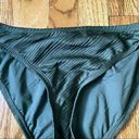 La Blanca NWT  Let’s Duet Hipster Bikini Bottom Olive Green Textured Sz 4 Photo 2