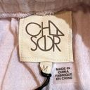 Chaser  women's light pink shorts soft drawstring pockets. Medium. NWT Photo 2