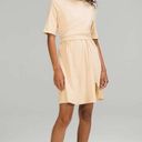 Lululemon NWT  Cotton Wrap Front T-Shirt Dress Prosecco Size 4 Photo 3