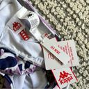 Kappa  White and Purple Swim Bikini Top Size Large Photo 3