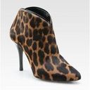 Brian Atwood  Kasadela  Animal Print Ankle Boots 10 Photo 0