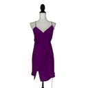 Michelle Mason Mason by  Strappy Silk Wrap Dress in Orchid Photo 1