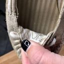 SO Women's  Brand Casual Flats Gold Shimmer Size 6.5 Medium Photo 7