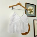 J.Crew  White Linen Cami Tank Photo 6