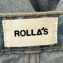 Rolla's  Classic Straight High Rise Regular Fit Jean In Vanessa Blue Wash Photo 7