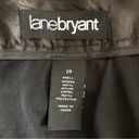 Lane Bryant  Black Sequined Pencil Skirt Lined Knee Length Women's Plus 28 Photo 4