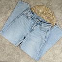 American Eagle  Strigid Mom Jean High Rise Stretch Blue Breeze Size 6 Photo 3