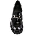 Tony Bianco  Greer Loafers in Black Hi Shine 40 with Box Womens Penny Oxfords Photo 1