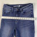 Max Studio  Womens Jeans Sz 10 Blue Indigo Dark Wash High Rise Skinny Photo 3