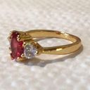 Ruby New Lab-Created  Gold Filled Ring Size 5 Photo 6