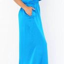 Two Piece House of Harlow Silk/Satin Pants and Tank Top NWOT Blue Photo 5