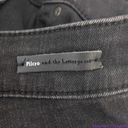 Pilcro and the Letterpress NEW  faded black high rise denim moto jeggings, 29 Photo 12