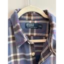 Polo  by Ralph Lauren Long Sleeve Plaid Button Down Size XL Blue Photo 1