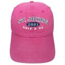 St. John Vintage Ahead Lightweight 2001 ’s Golf & Cross Country Embroidered Strap Photo 0