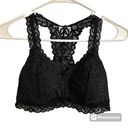 Maurice's Maurice’s Womens XS Black Floral Lace Padded Racerback Bralette Lightweight Photo 0