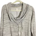 Lane Bryant Livi Active by  Sz 18/20 Gray Heathered Cowl Neck Pullover Sweatshirt Photo 1