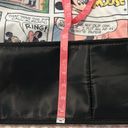 Disney  Mickey Minnie Mouse Comic Strip Zipper Tote Travel Overnight Large Bag Photo 8