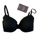 Krass&co NWT True & . Body Convertible Underwire T-Shirt Bra | Black | 32DD Photo 1