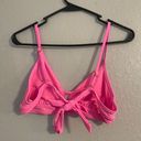 No Bo Hot Pink Bikini Top Photo 1