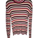 st. john's bay Vintage  Striped Turtleneck Sweater Photo 0