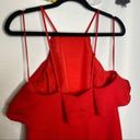 C/MEO COLLECTIVE NWT Revolve  Outline Gown in Cherry Red Size XL Photo 5