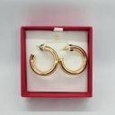 House of Harlow Gold C Hoop Earrings Photo 0