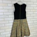 Ali Ro  Metallic Tweed Fit and Flare Dress Photo 9