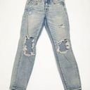 American Eagle  Outfitters Womens Jeans Size 6 Stretch Distressed Skinny X-Short Photo 0