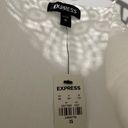 EXPRESS NWT  white crochet embroidered tank top Photo 2