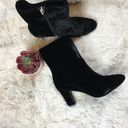 Ralph Lauren NWT Lauren  Black Velvet Ankle Boots Photo 1