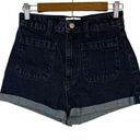 Rollas Duster High Rise Relaxed Jean Shorts Size 27 Photo 0