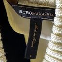 BCBGMAXAZRIA Puffer Knit Jacket In Cream Photo 8