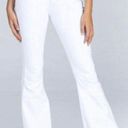 ZARA White Flare Jeans Photo 0