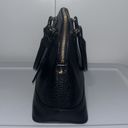 Kate Spade  BAY STREET SMALL RACHELLE Crossbody Satchel BAG Black Pebbled Leather Photo 4