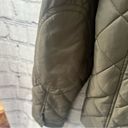 Cole Haan  Olive Green Quilted Winter Jacket Women’s Size Small Photo 7