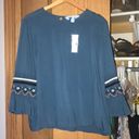 Blue Rain Long sleeve blouse Photo 1