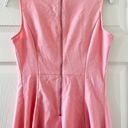 New York & Co. Pink Sleeveless Fit And Flare Dress Photo 3