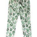 J. McLaughlin  Stretchy Beaumont Leaf Print Stretch Lexi Jeans Size‎ 6 Photo 3