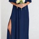 Show Me Your Mumu Maxi Dress Hacienda Rich Navy Small NWOT Photo 0