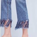 Pilcro and the Letterpress Anthropologie  Hyphen Boy Fit Fringe Crop Jeans 28 Photo 2