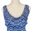 New York & Co. women’s XS blue sleeveless baby doll style top fully lined Photo 1