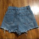 Denim & Co Denim Co Studded Pearl Distressed Jean Shorts Photo 1