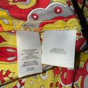 Nine West Paisley Floral Yellow Red 100% Silk Tank Blouse Size 14 NWOT! Photo 8