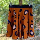 3.1 Phillip Lim X Target Orange And Blue Animal Print Pleated Mini Skirt Size 6 Photo 2