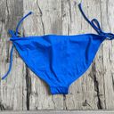 OP  Electric Blue String Bikini Photo 4