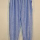 A New Day NWT  velour soft stretch ribbed jogger pant periwinkle small Photo 1